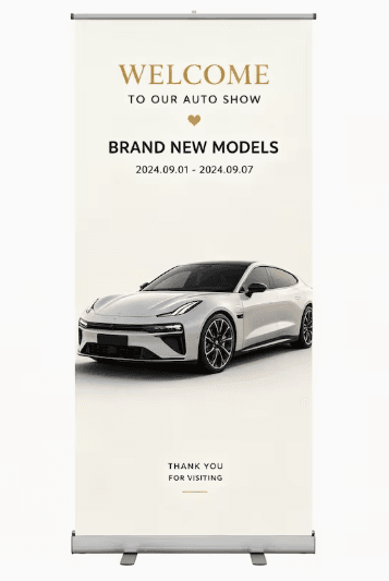 Economy Pull-Up Banner