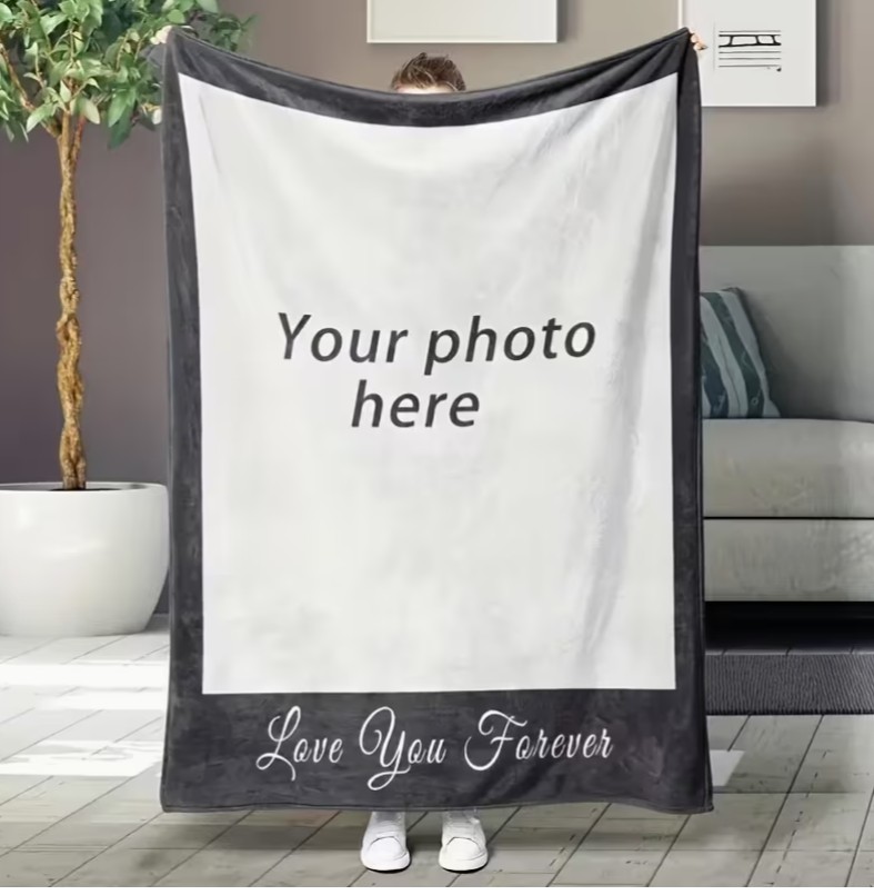 Sublimated blanket gift