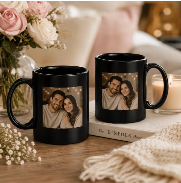 Sublimated mug with photo